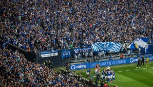 Platz 5: Schalke 04 - Auslastung: 97,29 Prozent | Kapazität: 62.271 Plätze | Durchschnitt: 60.584 Zuschauer