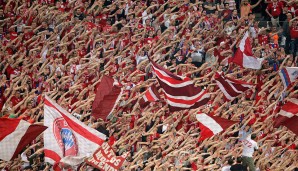 Platz 1: FC Bayern - Auslastung: 100 Prozent | Kapazität: 75.000 | Durchschnitt: 75.000