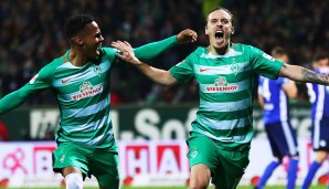 22.04.17: Max Kruse (Werder Bremen) gegen den FC Ingolstadt 04