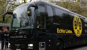 Auf den BVB-Teambus wurde ein Sprengstoffanschlag verübt