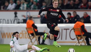 Platz 3: Julian Brandt (Bayer 04 Leverkusen) – 71 erfolgreiche Dribblings / 201 Dribblings insgesamt