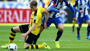 Platz 13: Matthias Ginter (Borussia Dortmund) - 61,9 Prozent gewonnene Zweikämpfe