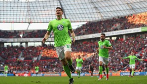 Platz 20: Mario Gomez (VfL Wolfsburg) - 178,38 Minuten pro Tor (16 Tore)