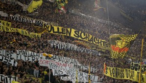 AUFREGER DER SAISON: Dortmunder Banner gegen RB Leipzig. Anfang Februar war die Südtribüne beim BVB in geschmacklose Banner gehüllt, vor dem Stadion kam es zu Angriffen auf Leipziger Fans. Die Reaktion des DFB: Sperrung der Südtribüne für ein Spiel