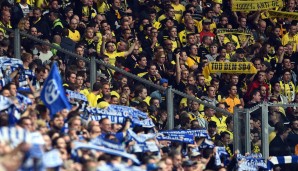 1. Borussia Dortmund - 5.253 Auswärtsfahrer durchschnittlich - Höchstwert: 9.000 in Berlin, Tiefstwert: 2.400 in Ingolstadt