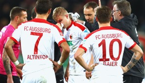 Platz 14: FC Augsburg. Insgesamte Ausfalltage: 1911. Durchschnittliche Ausfalltage pro Spieler: 62,66