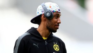 Pierre-Emerick Aubameyang von Borussia Dortmund hat noch wenige Stunden Zeit für einen Wechsel nach China