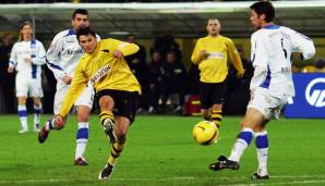 Mit 19 Treffern war Giovanni Federico in der Saison 2006/07 Torschützenkönig in der 2. Liga für den KSC. Nach seinem Wechsel zum BVB aber nicht mehr so treffsicher. In anderthalb Saisons waren es nur vier Treffer, ehe es zurück zum KSC ging.