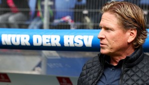 Hamburger SV: Markus Gisdol, im Amt seit September 2016, Vertrag bis 2019