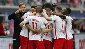 RB Leipzig will auch in der Saison 2017/18 jubeln