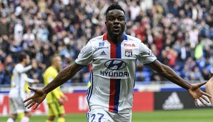 Maxwel Cornet kam in der abgelaufenen Saison auf 33 Ligue-1-Einsätze für Olympique Lyon
