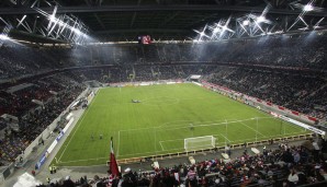 Die ESPRIT Arena zu Düsseldorf landete in der Gunst der Fans auf dem letzten Platz (Rang 14, 30 von 168 Punkten)