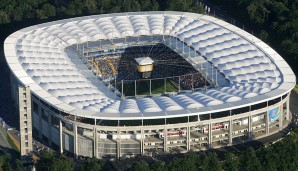 Das einzige Stadion aus Hessen: Die Commerzbank-Arena zu Frankfurt rangiert auf Platz 9 (70 von 168 Punkten)