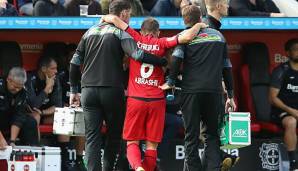 Amir Abrashi musste gegen Bayer Leverkusen verletzt ausgewechselt werden