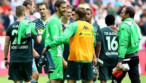 Platz 3: Borussia Mönchengladbach. Spieler durchschnittlich im Verein seit: 2,50 Jahren. Dienstältester Spieler: Christofer Heimeroth, seit 2006