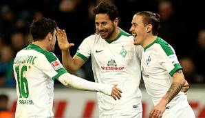 Claudio Pizarro spielt letzte Saison noch bei Werder Bremen