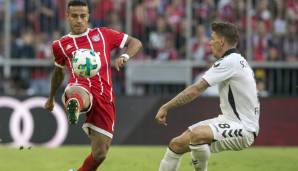 Thiago (FC Bayern München): Spielte viele kluge Pässe und gute Verlagerungen, zudem in der Defensive stabil und durchsetzungsstark. Perfekter Abschluss aus 22 Metern beim 3:0