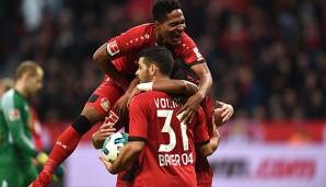 Bayer Leverkusen steht aktuell nur auf dem neunten Tabellenplatz
