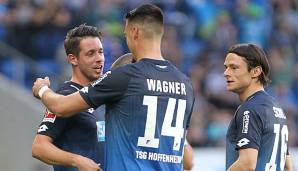 Die Verträge von Mark Uth und Sandro Wagner laufen im Sommer bei der TSG Hoffenheim