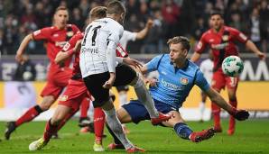 Bernd Leno (Bayer Leverkusen): Hielt Leverkusen in Frankfurt mit seinen fünf Paraden den Sieg fest