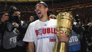 BAYERN MÜNCHEN: Franck Ribery - 366 Pflichtspiele