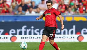 Nicolas Höfler (SC Freiburg): Stand mit zehn Balleroberungen sinnbildlich für die konsequent pressende Freiburger Mannschaft und wusste darüber hinaus mit einer Passquote von knapp 86 Prozent auch als Ballverteiler zu überzeugen.