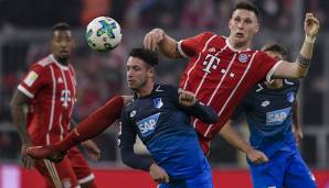 Niklas Süle (FC Bayern): Ähnlich wie Boateng enorm sicher im Zweikampfspiel - entschied jede Eins-gegen-Eins-Situation für sich. Fing die meisten Bälle ab (fünf) und brachte 92,5 Prozent seiner Pässe an den Mann - LigaInsider-Note: 2,0.