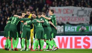 Platz 8: Werder Bremen - Spielanteil Legionäre: 69,3% - Tore: 10:5 - Punkte: 30.