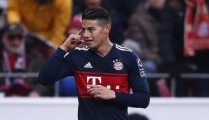 James Rodriguez (FC Bayern): Wenn die Bayern kombinierten, dann zumeist über den Kolumbianer, der immer wieder mit viel Übersicht glänzte. Meiste Ballaktionen, starke Zweikampfquote von über 60 Prozent, dazu ein wunderbar erzieltes Tor.