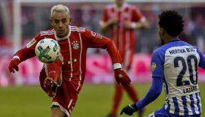 Rafinha (FC Bayern): Der Rechtsverteidiger war über 100 Mal am Ball. Starke knapp 94 Prozent seiner Pässe kamen an den Mann.
