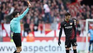 Der Bayer-Leverkusen-Profi Lucas Alario ist für drei Speile gesperrt worden.