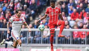David Alaba (FC Bayern München): Legte auf seiner linken Seite von Beginn an den Vorwärtsgang ein, sammelte die meisten Ballaktionen aller Spieler (110) und gab die meisten Torschussvorlagen in seinem Team ab (3).