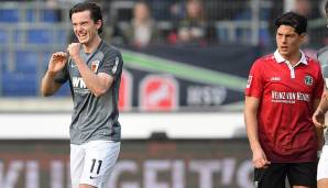 Michael Gregoritsch (FC Augsburg): Beendete seine jüngste Torflaute gleich mit einem Doppelpack, zusammen mit Caiuby ständiger Unruheherd in der Hannoveraner Abwehr.