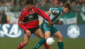 13 Gelbe Karten: Torsten Frings (Werder Bremen), Saison 2000/2001.