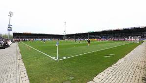 Das Stadion von Holstein Kiel ist zu klein für die Bundesliga.
