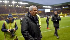 Lucien Favre von OGC Nizza steht vor einem Engagement bei Borussia Dortmund