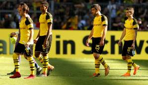 Der BVB quälte sich mit Müh und Not in die Champions League, flog dort hochkant hinaus und blamierte sich in der Europa League - Dortmunds Saison verlief alles andere als berauschend. SPOX hat ein Jahreszeugnis für die BVB-Spieler erstellt.