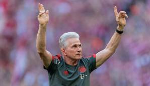 Platz 1 - Jupp Heynckes (FC Bayern München), Durchschnittsnote: 1,10