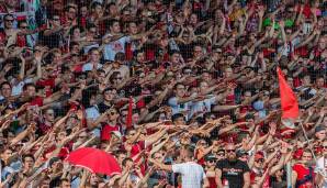 18.: SC Freiburg. Zuschauerschnitt: 23.872 - ausverkaufte Spiele: 13.