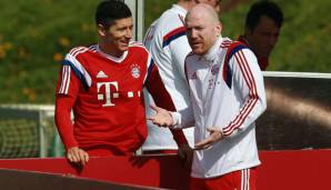 Matthias Sammer und Robert Lewandowski arbeiteten beim FC Bayern zusammen.