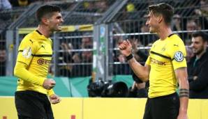 Christian Pulisic (l.) wird Borussia Dortmund wohl eines Tages verlassen.