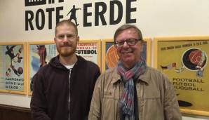 SPOX-Redakteur Jochen Tittmar traf BVB-Archivar Gerd Kolbe im Stadion Rote Erde in Dortmund.
