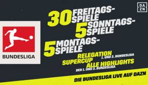 DAZN hat sich Rechte für die Übertragung der Bundesliga gesichert.