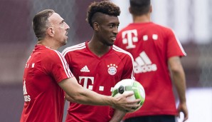 Franck Ribery weiss, wie sich Kingsley Coman beim FC Bayern durchsetzen kann