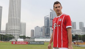 Von 2007 bis 2011 war Miroslav Klose selbst für den F Bayern aktiv