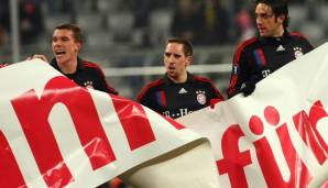 2007/2008: In seiner ersten Saison bei den Bayern bleibt König Franck von schwereren Heimsuchungen verschont