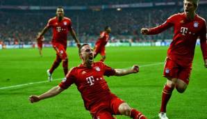 Die Saison 2011/12 übersteht Ribery ohne nennenswerte Verletzung und kommt auf die Rekordausbeute von 32 Bundesligaspielen…