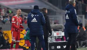 Rang 1: Franck Ribery (Frankreich) - 235 Bundesliga-Einsätze für den FC Bayern