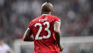 Arturo Vidal wurde am Montag am Knie operiert und fehlt dem FC Bayern München.
