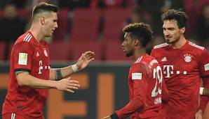 Trat bei der Schlägerei zwischen Kingsley Coman und Robert Lewandowski entschlossen dazwischen: Bayerns Innenverteidiger Niklas Süle.